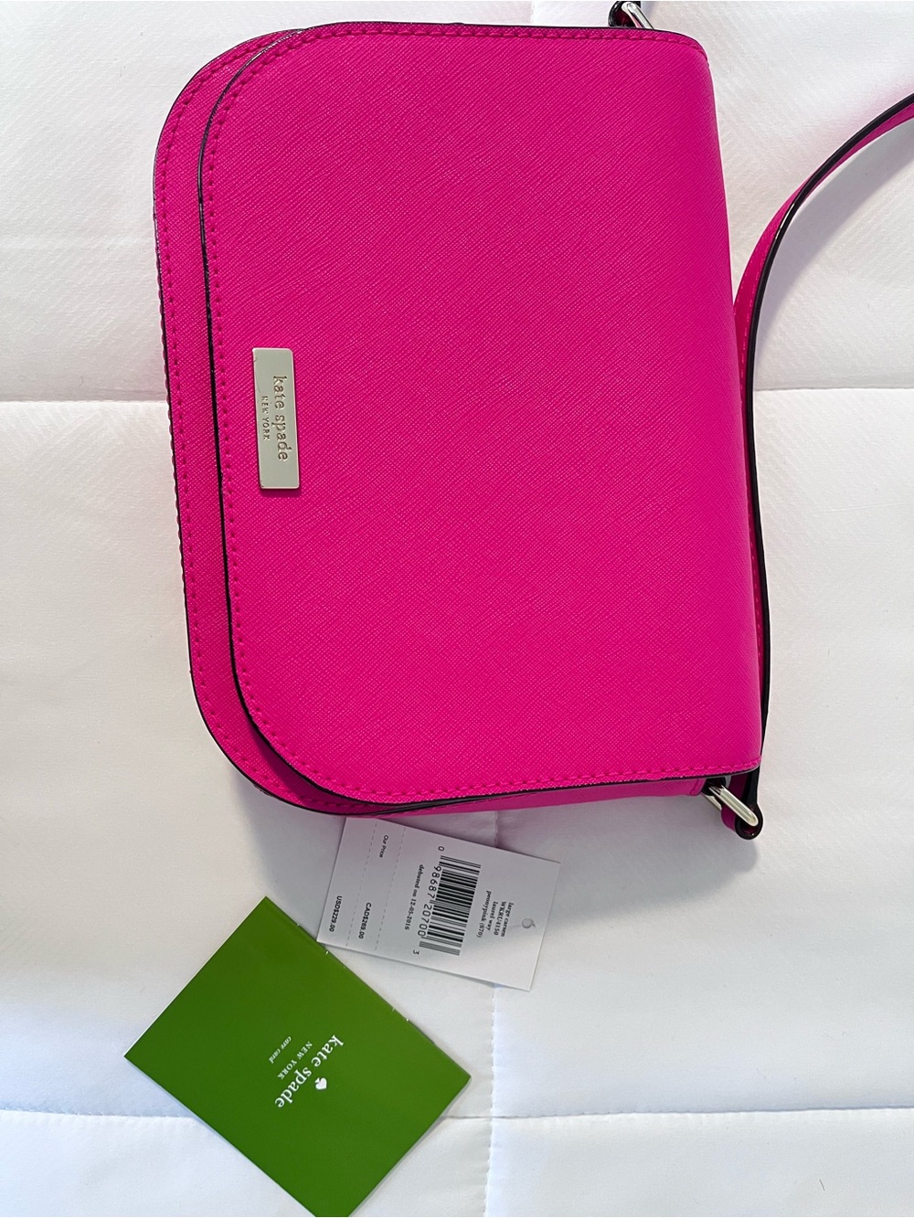 KATE SPADE peony pink Large Carsen bag